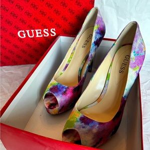 Guess Multi Fabric Heels